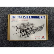 Car Model 1/24 Hobby Design Toyota 2JZ Engine Kit  (Resin+PE)(HD03-0497) Plamo Modelkit