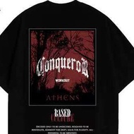 Wrkot Oversized Black T-Shirt - Conquerors Armenia ClassicDesign