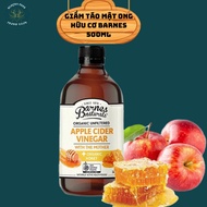 Barnes Naturals Organic Apple Cider Vinegar (with Female Vinegar) &amp; Honey