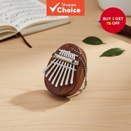 8 Key Mini Kalimba Thumb Piano Acoustic Finger Piano Sapele Wood Music Toy  8 Kekunci Mini Kalimba T