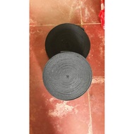 4cm Black Webbing Rope 50 Yards