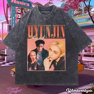 Wimtwentysix 田hyunjin stray kids homage oversized washing t-shirt | Vintage tee