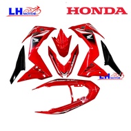 RS150 V2 V3 COVER SET ORIGINAL HONDA ( ORIGINAL MOTOR ) RED / YELLOW