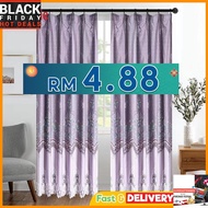 MY BEAUTY HOUSE 2024 Langsir Tingkap Murah Cangkuk  Langsir Tingkap Dapur  Langsir Pintu Bilik Tidur  Sliding Door Curtain  HookRod