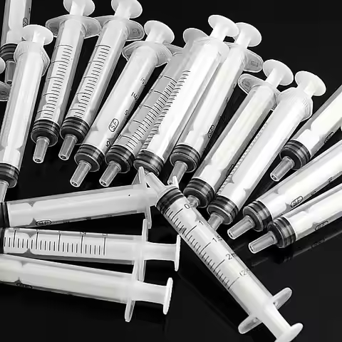 5/10/20/50/100 Pcs 2.5ml Liquid Nutrient Syringe Reusable Measuring Tools Plastic Syringe For Animal