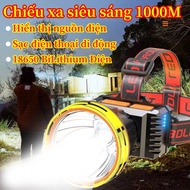 18650 Strong Light Dual Lithium Battery Headlamp