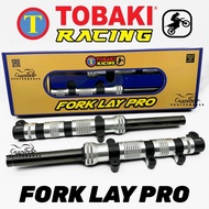 TOBAKI FORK LAY PRO CNC Y15ZR Y16ZR LC135 4S GOLD CHROME BLACK 100% ORIGINAL TOBAKI CNC FORKLAY PRO 
