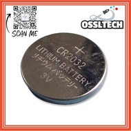 < READY STOCK MALAYSIA > Lithium Battery CR2032 BR2032 3V Coin cells cmos 20mm*3.2mm Acer Asus DE.LL