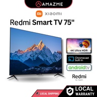Mi Redmi TV 75"  120Hz High Refresh rate 4K Android Smart TV UHD (Chinese Version)
