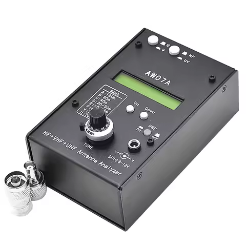 HF/VHF/UHF AW07A 1.5-470MHZ 160 M HF + Spectrum Analyzers with 1.0 To 9.99 SWR Usable Measurement Ra