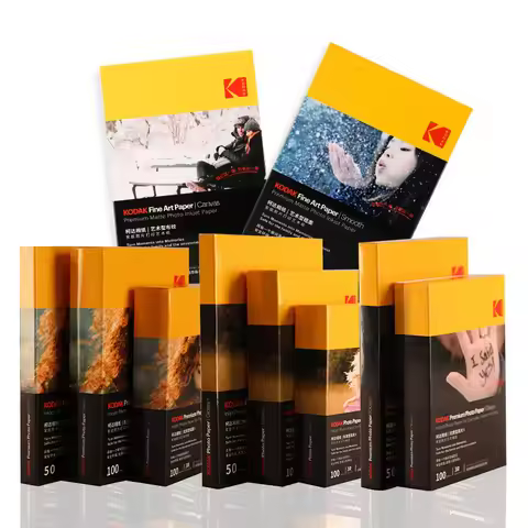 High QualitKodak Photo Paper 3R/4R/5RA4 Color Photo Paper Inkjet Printing 20-100 sheets High Gloss 5