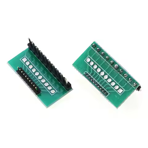 10pcs 10/20 Pin Single Double Row PCB Adapter Board 1.27mm 2.0mm 2.54mm Pitch Mutual conversion 10P/
