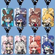 Arknights Muelsyse Texas student card cover meal card campus sliding cover hard card holder