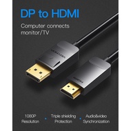 Vention DisplayPort DP Male to HDMI Male Cable 2M