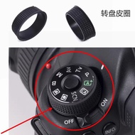Suitable for Canon EOS 5D3 6D 6D2 70D 80D 5D4 Camera Accessories Turntable Leather Gear Rubber Ring