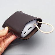 適用小米自帶線充電寶20000毫安33W移動電源保護套皮套收納包皮袋