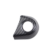 1pc ABS Carbon Fiber Color Red Engine Start Stop Button Frame Trim Cover for Ford Ranger Everest 202