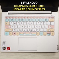 Lenovo Keyboard Cover 14" Ideapad 5 Slim 3 Slim 5i IdeaPad 330s Ideapad 3 IdeaPad320 s 120s 330c Lenovo 7000 Soft Silicone Laptop Keyboard Protector