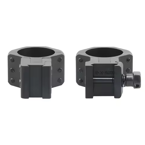 Vector Optics 30mm Adjustable Elevation Picatinny /dovetail Rail Scope Rings Tactical Mount for Hunt