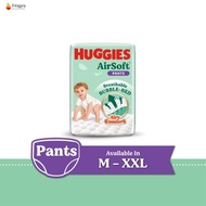 "HUGGIES AirSoft Pants Mega Pack - M46/L36/XL30/XXL24 (1 Pack) | Lazada Malaysia Exclusive Deal"
