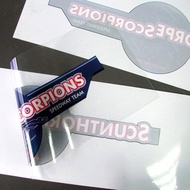Label Sticker BENING Transparent/ Size 7x5