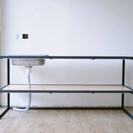 LOFT工業風木製洗手台