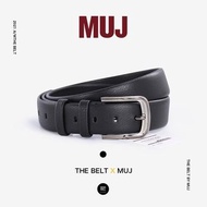 無印MUJ美式平替皮帶💯加長105-230斤男士真皮針扣腰帶良品百搭頭層牛皮牛仔褲帶 Belt
