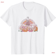 YU$ Men's And Women's T-Shirt Coca-Cola Rainbow Floral Stained Glass Coke Bottle 705.4