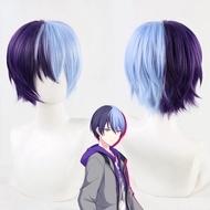 Shinonome Akito Cosplay Short Orange Wig Project SEKAI COLORFUL STAGE! Heat Resistant Synthetic Hair