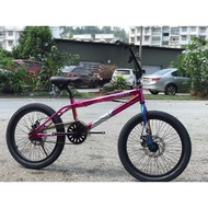 🔥SIAP PASANG 100%🚵‍♀️🔥NEW MODEL BMX 20” XECCON WITH GYRO BRAKE DISC F&R🚴‍♂️