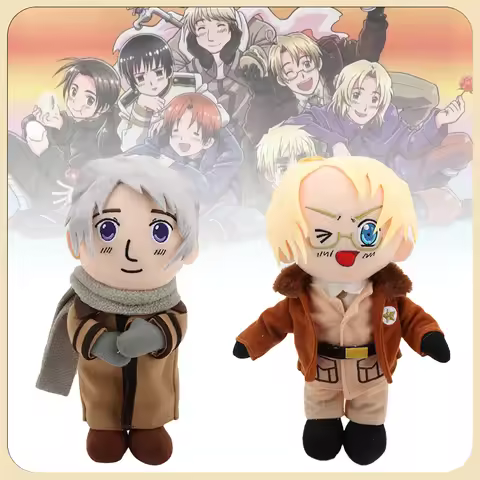 26cm Hetalia Russia Plush Dolls Hetalia Ivan Braginsky Hetalia Axis Powers America Plush Toys Movie