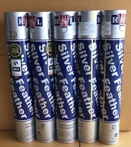 รุ่นใหม่  ลูกแบด แบดมินตัน ลูกขนไก่ RSL Silver สีเงิน