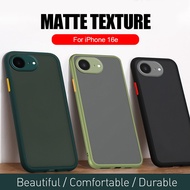 Matte Translucent Silicone Back Cover For iPhone 16e 6.1'' 2025 Casing I Phone 16e iPhone16e 16 e So
