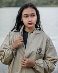 JAS HUJAN DOMBA Setelan Pria Wanita Terbaik Bahan Tebal Elastis Kuat Awet Berkualitas