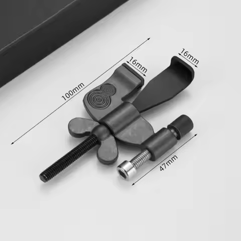 Privacy Protection Zinc Alloy Door Stop Security Adjustable No Drill Security Lock Portable Latch De