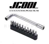 ชุดเครื่องมือหกเหลี่ยม JCOOL รุ่น L Wrench Bike Repair Tool Kit (Made in Taiwan)