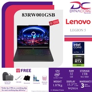 LENOVO LEGION 5 83RW001GSB (ULTRA 7 356H / 32GB RAM (16GX2)/1TB SSD+1s/RTX5060-8GB/15.3"WQXGA-OLED-E
