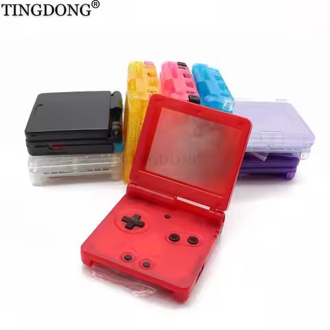 1PC For GBA SP Replacement Cool Clear Housing Shell For Game Boy Advance SP