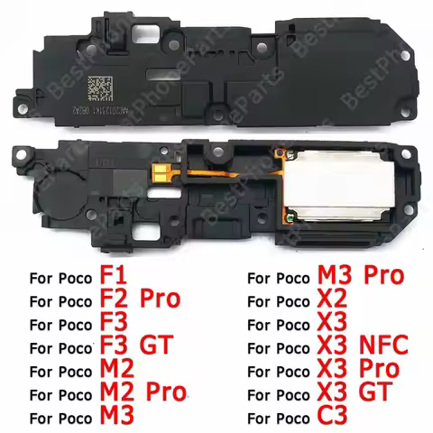 Buzzer Ringer For Xiaomi Pocophone Poco X3 NFC C3 F1 F2 Pro F3 GT M2 M3 Loudspeaker Sound Module Lou