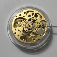 Watch Accessories Dandong 7120 Fully Automatic Hollow Mechanical Movement Movement Gold White Carved