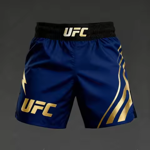 UFC Fitness Boxing Shorts Men's and Women's Outdoor Sports Casual Shorts Comfortable Quick Drying