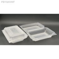 [readystock]❉Medium PP Lunch Box [ 100pcs± ] ABBAware - Disposable Plastic Food Box - ABBA ware - Rice Box