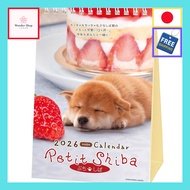 Active Corporation 2026 Calendar - Desk Edition, Puchi Shiba - Model 26ACL-545, starting from Januar