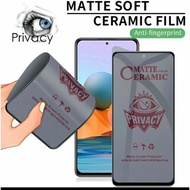 LAYAR HP Tempered Glass Ceramic Matte Oppo A60 Antispy/Antiblue Anti-Oil Screen Protector Oppo A60hp