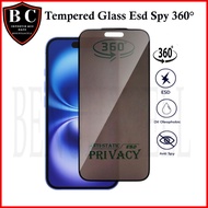 TEMPERED GLASS ANTI STATIC SPY 360 FOR INFINIX GT 10 PRO HOT 60 60i HOT 50 5G 50i 40i 30i HOT 20 5G 