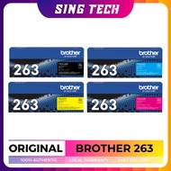 [ORIGINAL] Brother Toner TN263 / TN 263 / TN-263 Black Cyan Yellow Magenta Toner