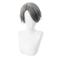 Game Identity V Cosplay Wig Embalmer Aesop Carl Cosplay Wig Heat Resistant Synthetic Wig Halloween P