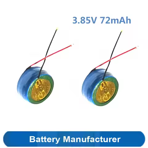 2PCS/Lot 3.85V 72mAh Battery For Jabra Elite 5 Elite5 Earbuds Gaming TWS Airpods Handsfree Earphone