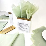 50 / 100 Sheets -Bulk Pack Mint Green Tissue Paper, 13.78x19.68 Inches - Perfect For Gift Wrapping, 