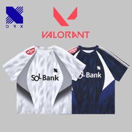 Valorant Esports Club Uniform DRX 2026 New T-shirt VCT Masters Bangkok Tournament Training Suit Men'